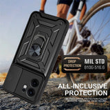 Husa de protectie Techsuit CamShield Series compatibil cu Oppo Reno13 F 4G / Reno13 F 5G / Reno13 FS 5G, Albastru