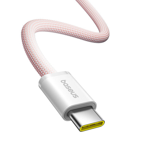 Cablu Baseus Dynamic 4 Series (P10381400411-00), Type-C, Fast Charge, 100W, 480Mbps, Smart Chip, 1m, Roz