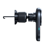 Suport Baseus Wireless PrimeTrip VC1 Pro (C40169009123-00), for Air Vent, Type-C, 15W, Qi2, with Cooling Fan, Negru