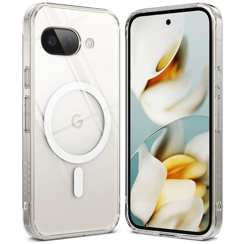 Husa de protectie Ringke Fusion MagSafe compatibil cu Google Pixel 9a, Transparent