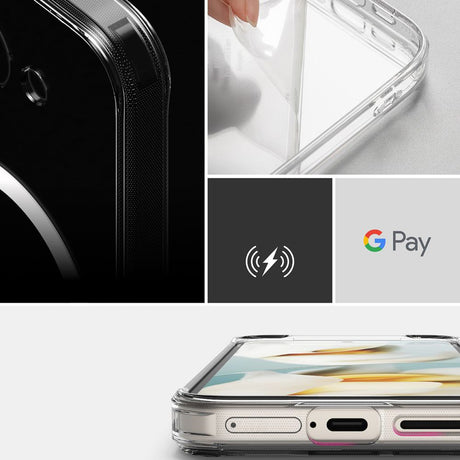Ringke Fusion MagSafe átlátszó tok Google Pixel 9a készülékhez