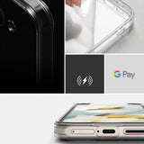 Husa de protectie Ringke Fusion compatibil cu Google Pixel 9a, Transparent
