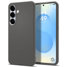 Husa de protectie Spigen Liquid Air (ACS09404) compatibil cu Samsung Galaxy S25, Marble Grey
