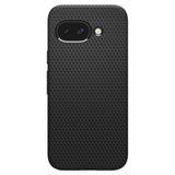 Husă Spigen Liquid Air ACS09039 pentru Google Pixel 9a, neagră mat