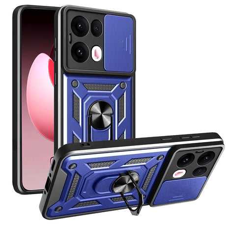 Husa de protectie Techsuit CamShield Series compatibil cu Oppo Reno13 Pro, Albastru