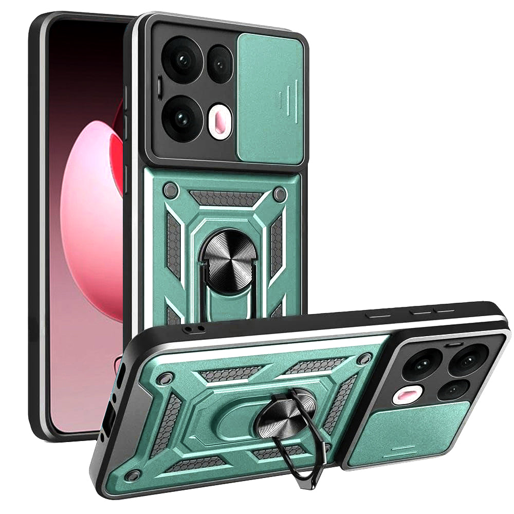 Husa de protectie Techsuit CamShield Series compatibil cu Oppo Reno13 Pro, Verde