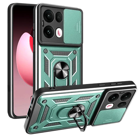 Husa de protectie Techsuit CamShield Series compatibil cu Oppo Reno13 Pro, Verde