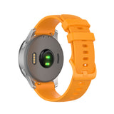 Curea smartwatch Techsuit Watchband 18mm (W006) compatibil cu Huawei Watch GT 4 (41mm)/W1/Honor Watch S1/Garmin Venu 2S/Vivoactive 4S, Portocaliu