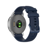 Curea smartwatch Techsuit Watchband 18mm (W006) compatibil cu Huawei Watch GT 4 (41mm)/W1/Honor Watch S1/Garmin Venu 2S/Vivoactive 4S, Albastru