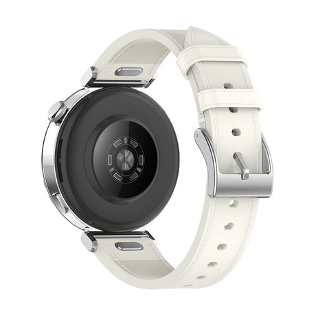 Curea smartwatch Techsuit compatibil cu Huawei Watch GT 4 (41mm) / Honor Watch S1 / Garmin Venu 2S, Alb