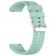 Curea smartwatch Techsuit Watchband 18mm (W075) compatibil cu Huawei Watch GT 4 (41mm)/W1/Honor Watch S1/Garmin Venu 2S/Vivoactive 4S, Verde Menta
