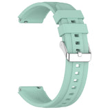 Curea smartwatch Techsuit Watchband 18mm (W075) compatibil cu Huawei Watch GT 4 (41mm)/W1/Honor Watch S1/Garmin Venu 2S/Vivoactive 4S, Verde Menta