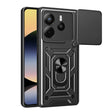 Husa de protectie Techsuit CamShield Series compatibil cu Xiaomi Redmi Note 14 4G (Regional), Negru