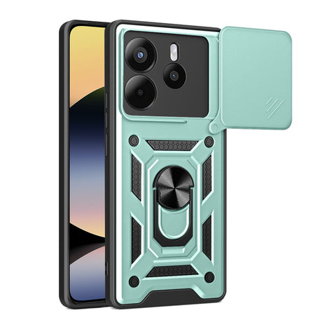 Husa de protectie Techsuit CamShield Series compatibil cu Xiaomi Redmi Note 14 4G (Regional), Verde