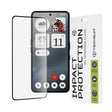 Folie de protectie Techsuit 111D Full Cover / Full Glue Glass compatibil cu Nothing Phone (3a) / (3a) Pro, Negru