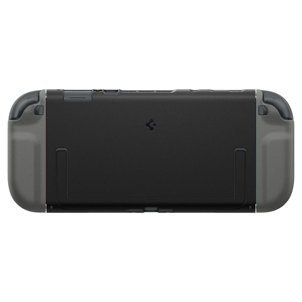 Accesoriu gaming Spigen Protective Case Nano Pop (ACS10206), for Nintendo Switch 2, Slim, with Kickstand, Negru Sesame