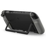 Accesoriu gaming Spigen Protective Case Nano Pop (ACS10206), for Nintendo Switch 2, Slim, with Kickstand, Negru Sesame