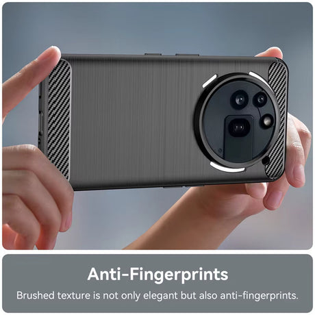 Husa de protectie Techsuit Carbon Silicone compatibil cu Nothing Phone (3a) Pro, Albastru