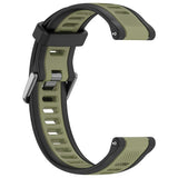 Curea smartwatch Techsuit Watchband 22mm (W053) compatibil cu Huawei Watch GT 2 (46mm)/GT 2 Pro/GT 3 Pro (46mm)/Ultimate, Xiaomi Watch S1, Kaki