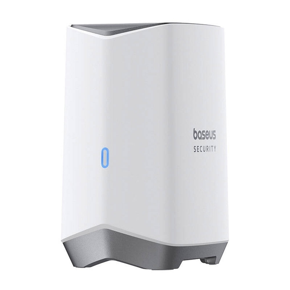 Baseus Outdoor Camera Security N1 Plus (S0TY002131), 2K, 16GB, 2 Camera Kit, Two-way Talk, Night Vision, IP67, Moon White