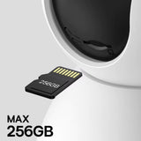 Baseus Indoor Camera Security P1 (S0TV012132), 3K, 4MP, Type-C, Two-way Talk, Night Vision, 8x Digital Zoom, CMOS, Alb