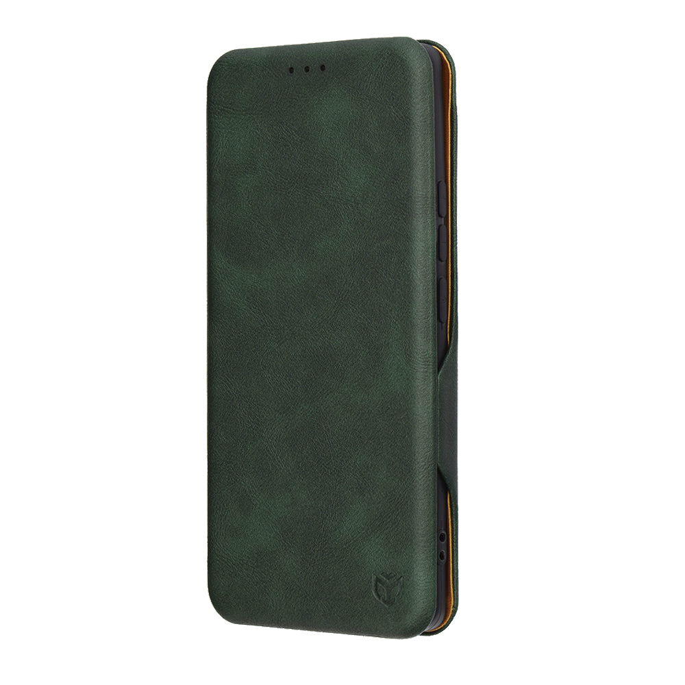 Husa de protectie Techsuit Safe Wallet Plus compatibil cu Xiaomi Redmi Note 14 Pro 4G, Verde