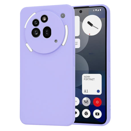 Husa de protectie Techsuit SoftFlex compatibil cu Nothing Phone (3a) Pro, Mov Deschis