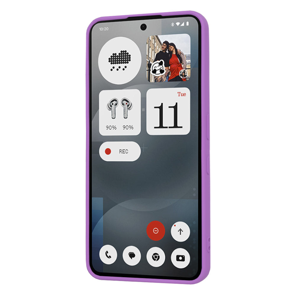 Husa de protectie Techsuit SoftFlex compatibil cu Nothing Phone (3a), Mov