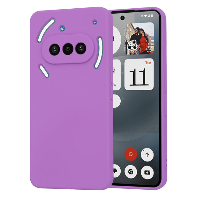 Husa de protectie Techsuit SoftFlex compatibil cu Nothing Phone (3a), Mov