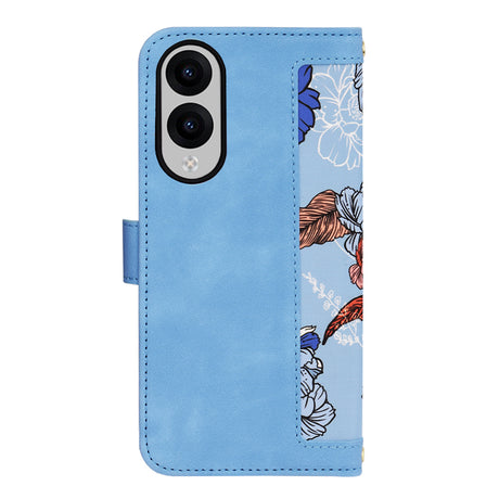 Husa de protectie Techsuit FlipCraft compatibil cu Samsung Galaxy S25 Edge, Vibrant Blue