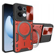 Husa de protectie Techsuit CamGuard Pro compatibil cu Oppo Reno13, Rosu