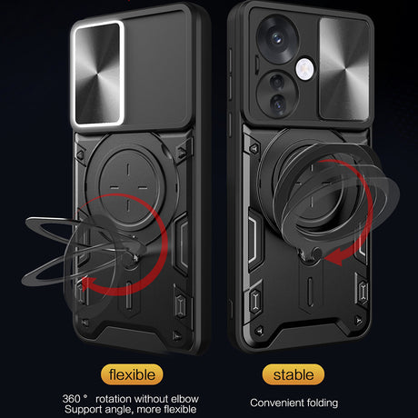 Husa de protectie Techsuit CamGuard Pro compatibil cu Oppo Reno13 Pro, Roz Auriu