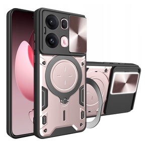 Husa de protectie Techsuit CamGuard Pro compatibil cu Oppo Reno13 Pro, Roz Auriu