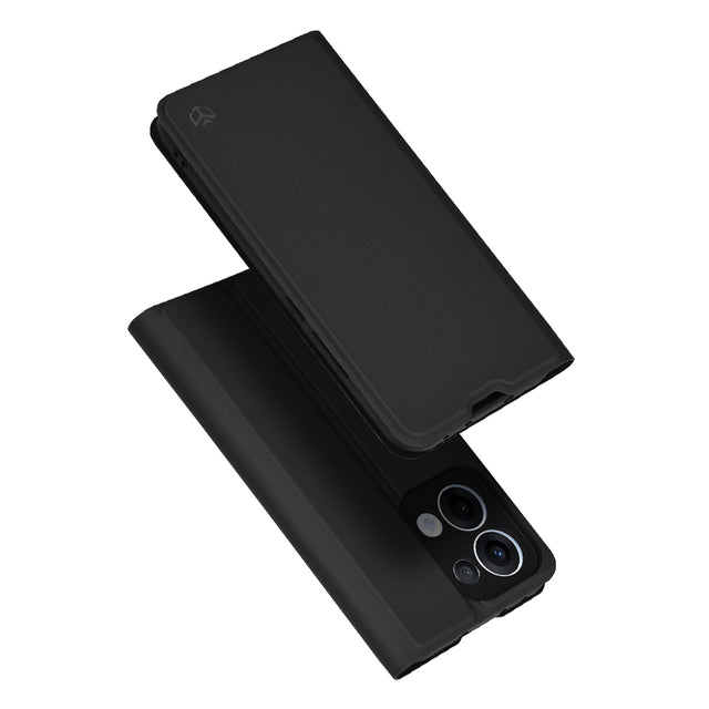 Husa de protectie Techsuit Magskin Book compatibil cu Oppo Reno13, Negru