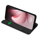 Husa de protectie Techsuit Magskin Book compatibil cu Oppo Reno13 Pro, Negru