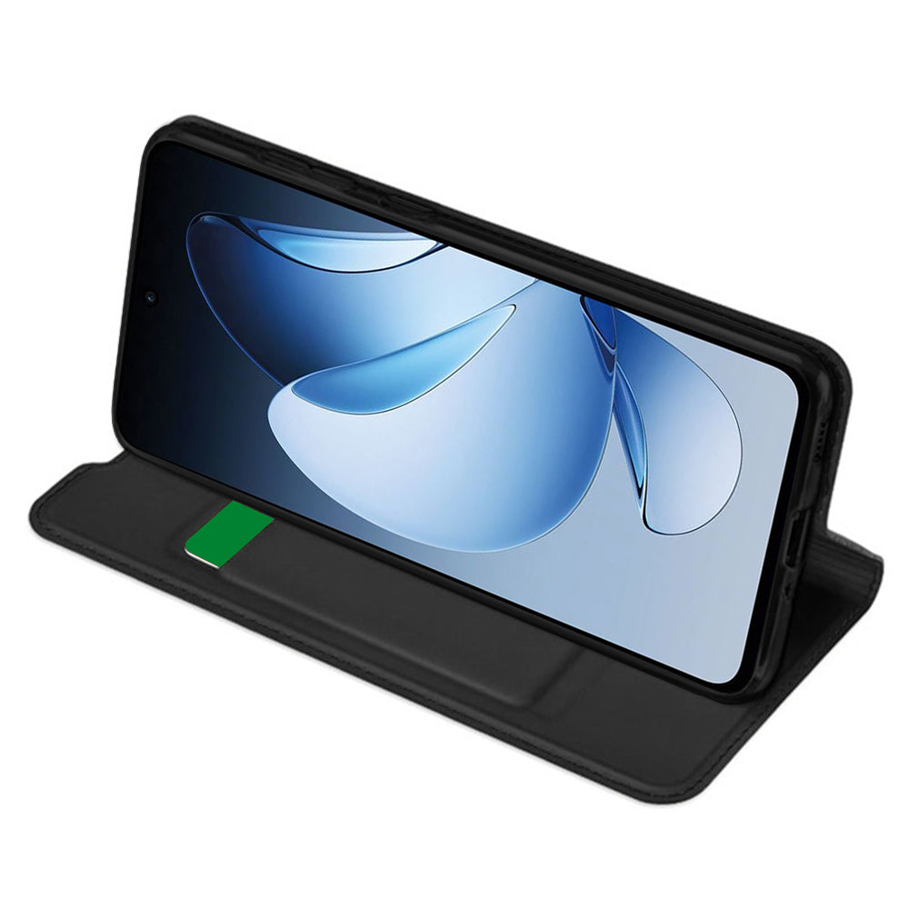 Husa de protectie Techsuit Magskin Book compatibil cu Oppo Reno13, Negru