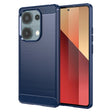 Husa de protectie Techsuit Carbon Silicone compatibil cu Xiaomi Redmi Note 13 Pro 4G / Poco M6 Pro 4G, Albastru