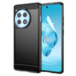 Husa de protectie Techsuit Carbon Silicone compatibil cu OnePlus 12R, Negru