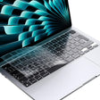 Tastatura/Mouse Techsuit Premium Keyboard Cover PureTypeX (KC1), Ultra Thin, for MacBook Pro 14 (2021-2024)/ Air 13/15 (2022-2025), Transparent
