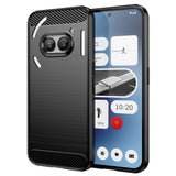 Husa de protectie Techsuit Carbon Silicone compatibil cu Nothing Phone (2a) / (2a) Plus, Negru