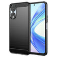 Husa de protectie Techsuit Carbon Silicone compatibil cu Honor X7b / X7b 5G / 90 SMART, Negru
