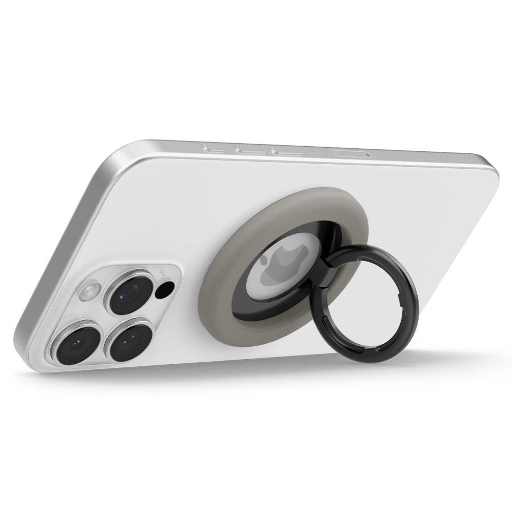 Suport Spigen Phone Ring Nano Pop MagSafe (AMP09032), Truffle Grey