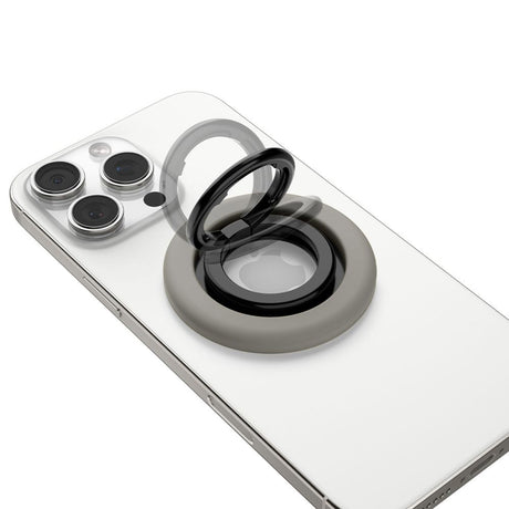 Suport Spigen Phone Ring Nano Pop MagSafe (AMP09032), Truffle Grey
