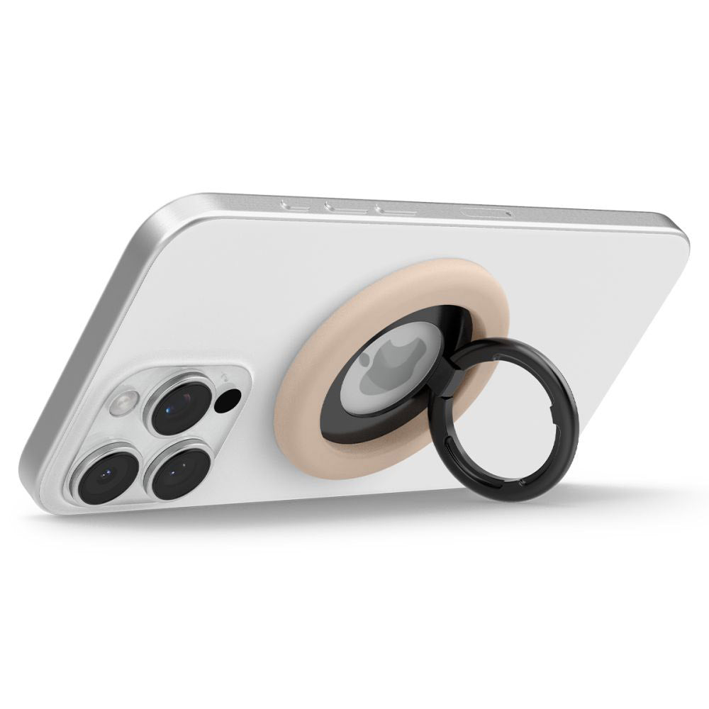 Suport Spigen Phone Ring Nano Pop MagSafe (AMP09031), Coconut Beige