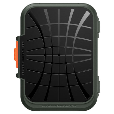 Suport Spigen Magnetic Card Lock Fit MagSafe (AFA08528), Universal, for Card / Cash, Military Green