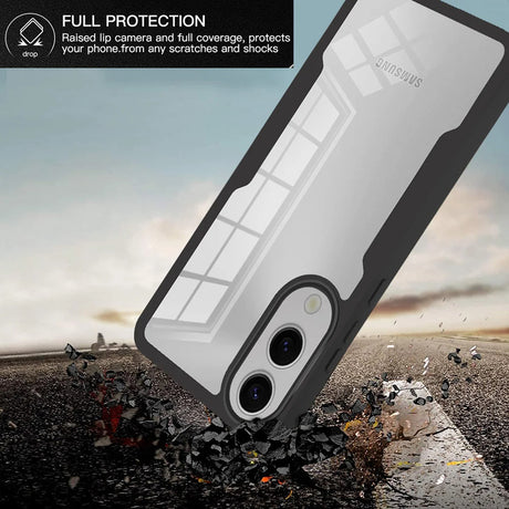 Folie de protectie Techsuit ColorVerse 360 Series + compatibil cu Samsung Galaxy S25 Edge, Roz