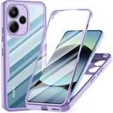 Folie de protectie Techsuit ColorVerse 360 Series + compatibil cu Xiaomi Redmi Note 14 4G (Standard), Mov