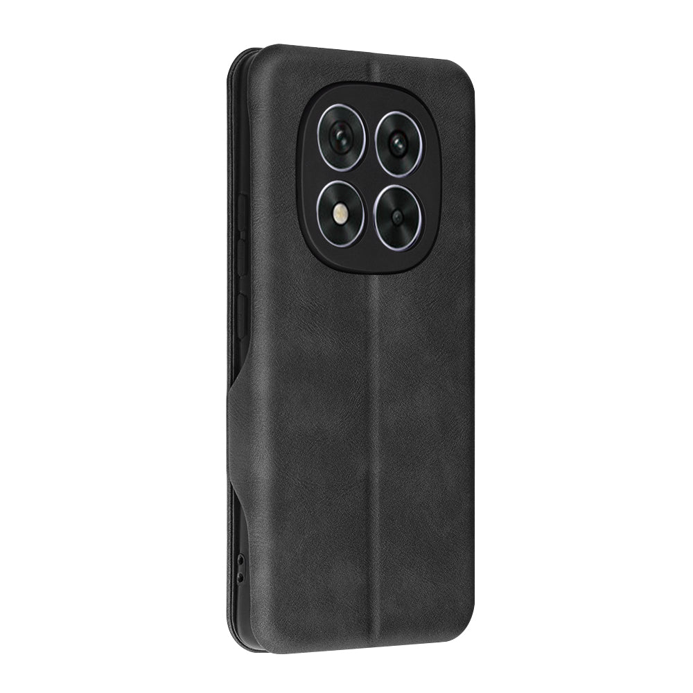 Husa de protectie Techsuit Safe Wallet Plus compatibil cu Xiaomi Redmi Note 14 Pro 5G / Poco X7, Negru