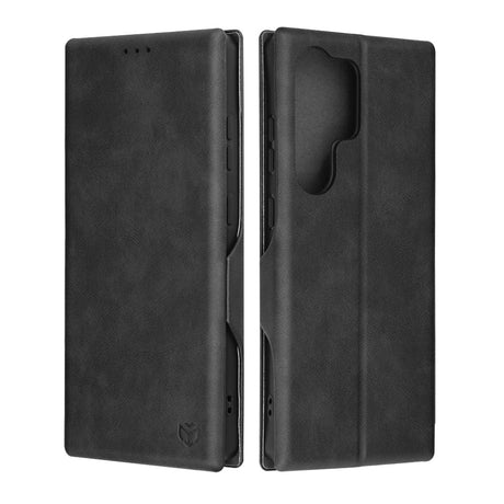 Husa de protectie Techsuit Safe Wallet Plus compatibil cu Samsung Galaxy S25 Ultra, Negru