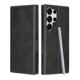 Husa de protectie Techsuit Safe Wallet Plus compatibil cu Samsung Galaxy S25 Ultra, Negru